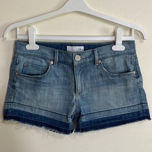LOFT Frayed Cut Off Denim Shorts | Size: 25/0